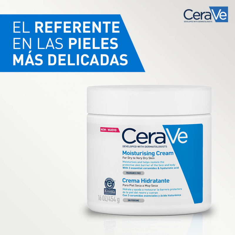 Cerave Crema Hidratante Piel Seca 454 gr