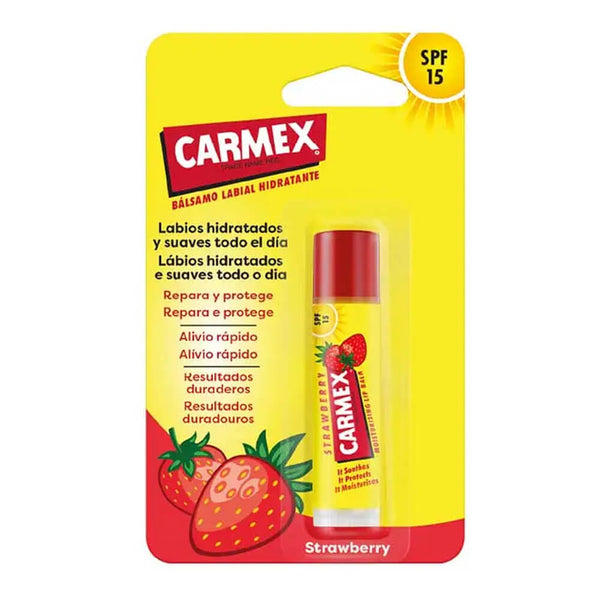 Carmex Stick Labial Fresa Spf 15