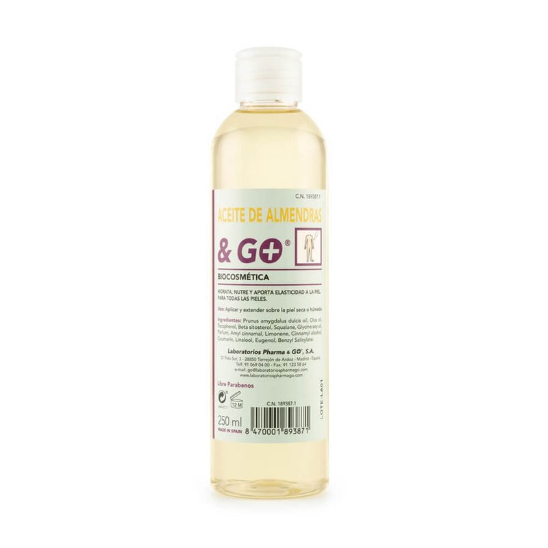 Pharma & Go Aceite De Almendras Dulces & Go 250 ml