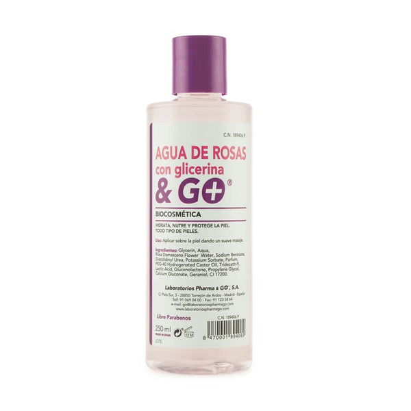 Pharma & Go Agua De Rosas & Go 250 ml