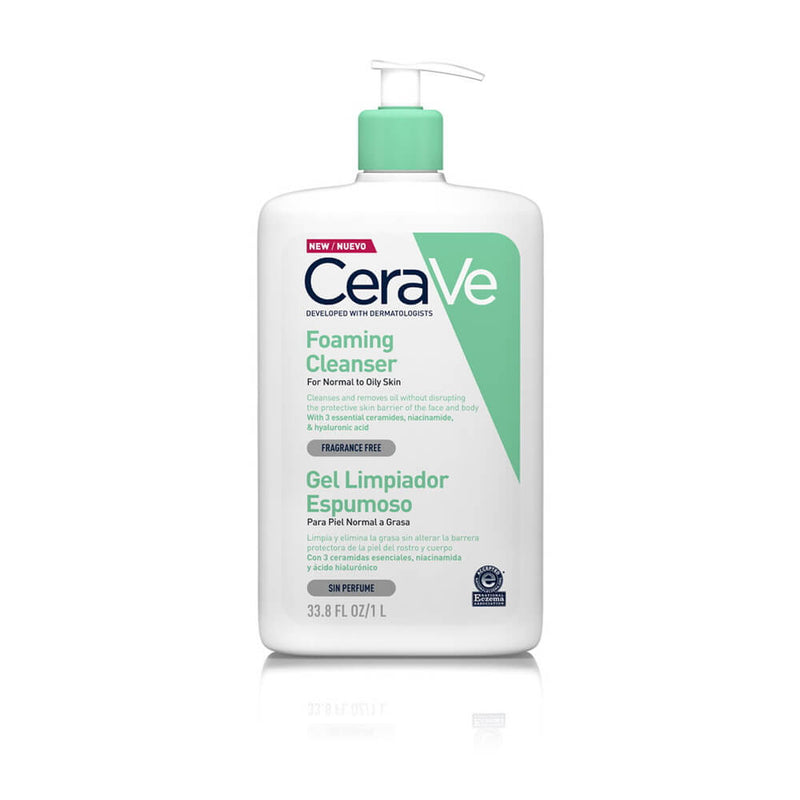 Cerave Gel Limpiador Espumoso 1 L