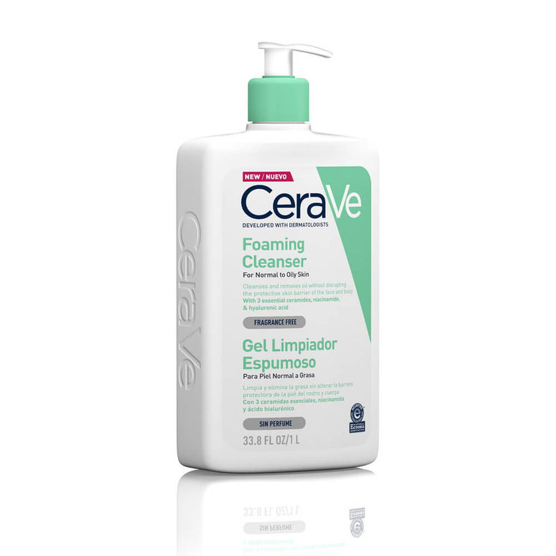 Cerave Gel Limpiador Espumoso 1 L