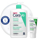 Cerave Gel Limpiador Espumoso 1 L + Regalo Crema Limpiadora 15 ml