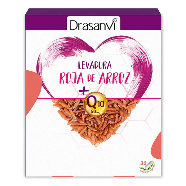 Drasanvi Levadura De Arroz Y Coenzima Q10 30 Cápsulas