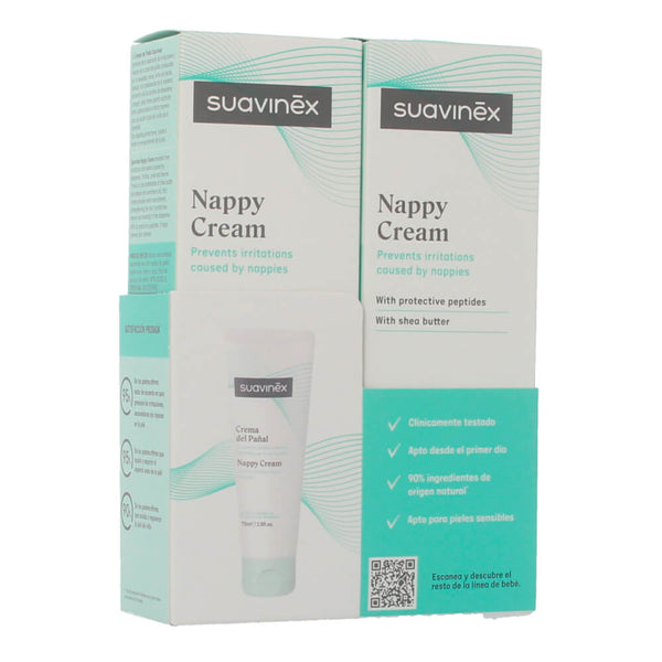 Suavinex Pediatric Crema Pañal 75 ml Duplo