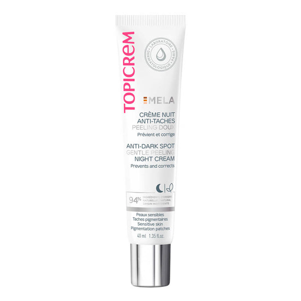 Topicrem Mela Crema De Noche Anti manchas Peeling Suave 40 ml