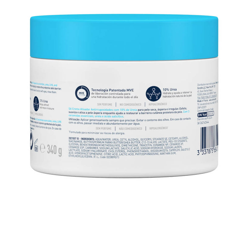 Cerave Sa Crema Alisadora Anti-Rugosidades 340 gr