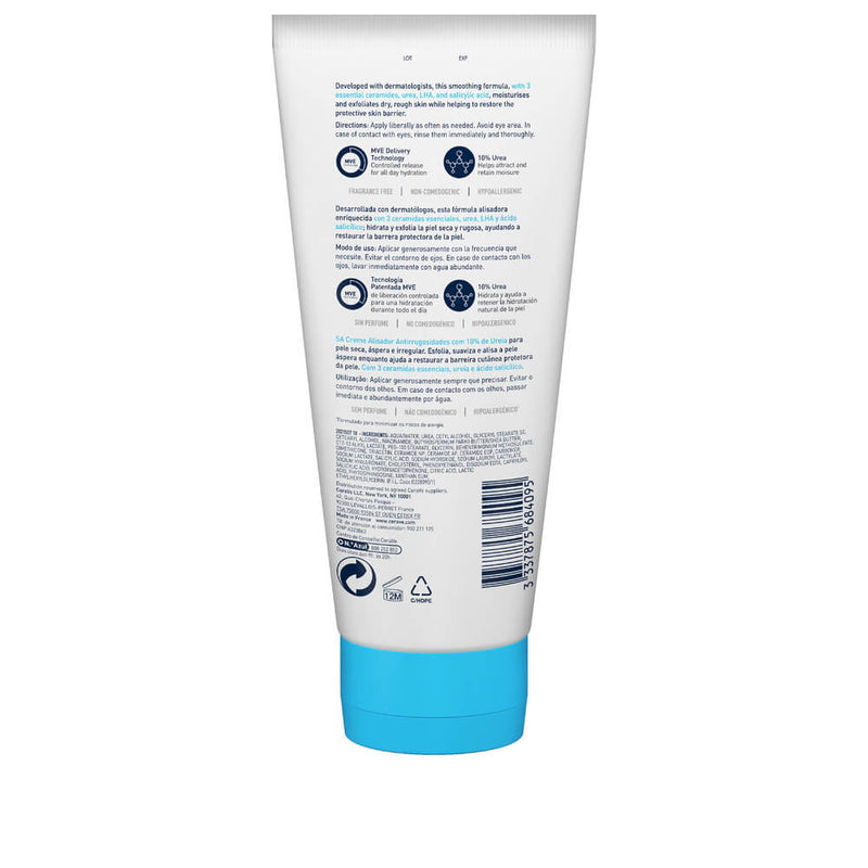 Cerave Sa Crema Alisadora Anti-Rugosidades 177 ml