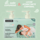 Suavinex Gel Baño Espumoso 500 ml + Leche Corporal 500 mll Pack