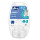 Chicco Tetina Silicona Physio Flujo Medio 2 Meses