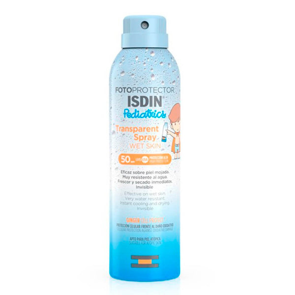 Isdin Fotoprotector Pediatrics Transparente Spray Wet Skin 50 250 ml