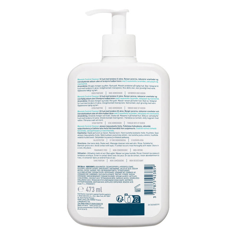 Cerave Limpiador Control Imperfecciones 473 ml