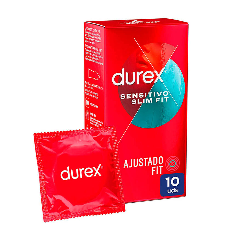 Durex Preservativos Sensitivo Slim Fit 10 U