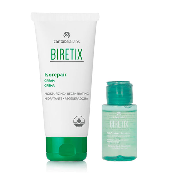 Cantabria Biretix Iso Repair Crema Regeneradora 50ml + Regalo Oíl Control Solution 30 ml