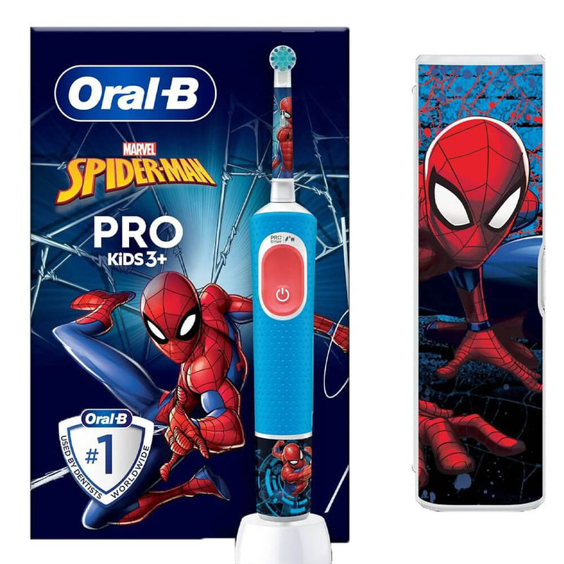 Oral-B Cepillo Electrico Infantil  Pro Kids 3+ Spiderman