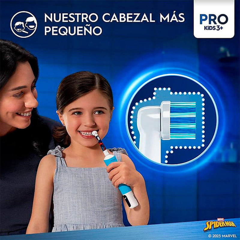 Oral-B Cepillo Electrico Infantil  Pro Kids 3+ Spiderman