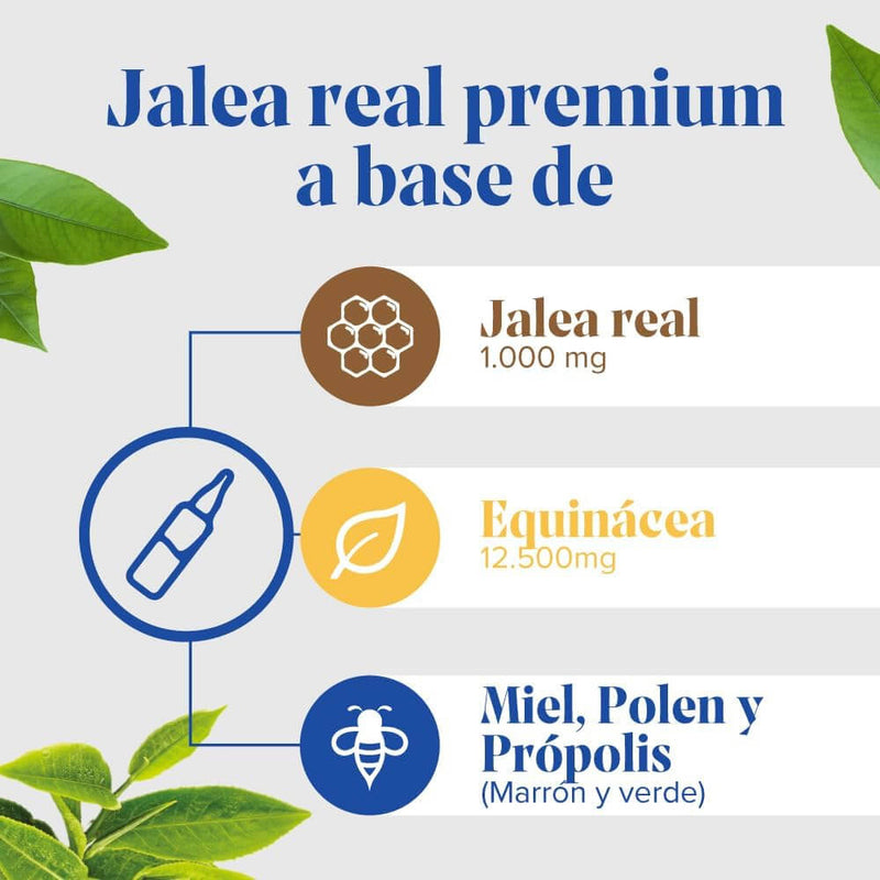 Arkoreal Jalea Real Inmunidad Sin Azucares 20 Ampollas 15 ml