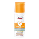 Eucerin Sun Protección Spf50+ Oíl Control Gel Crema Dry Touch Tono Medio 50 ml