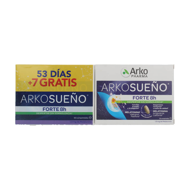 Arkorelax Sueño Forte 8H 30 Comprimidos Pack