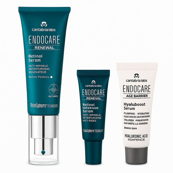 Cantabria Endocare Renewal Retinol Sérum 30 ml + Regalo Renewal Intensive Sérum 3 ml Y Endocare Age Barrer Sérum  3 ml