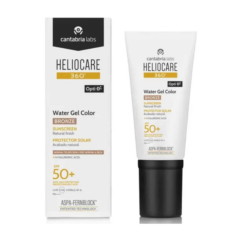 Heliocare 360º Water Gel Color Bronze Spf 50+ 50ml + Regalo Protector Age Fluid y Pigment Fluid 3 ml