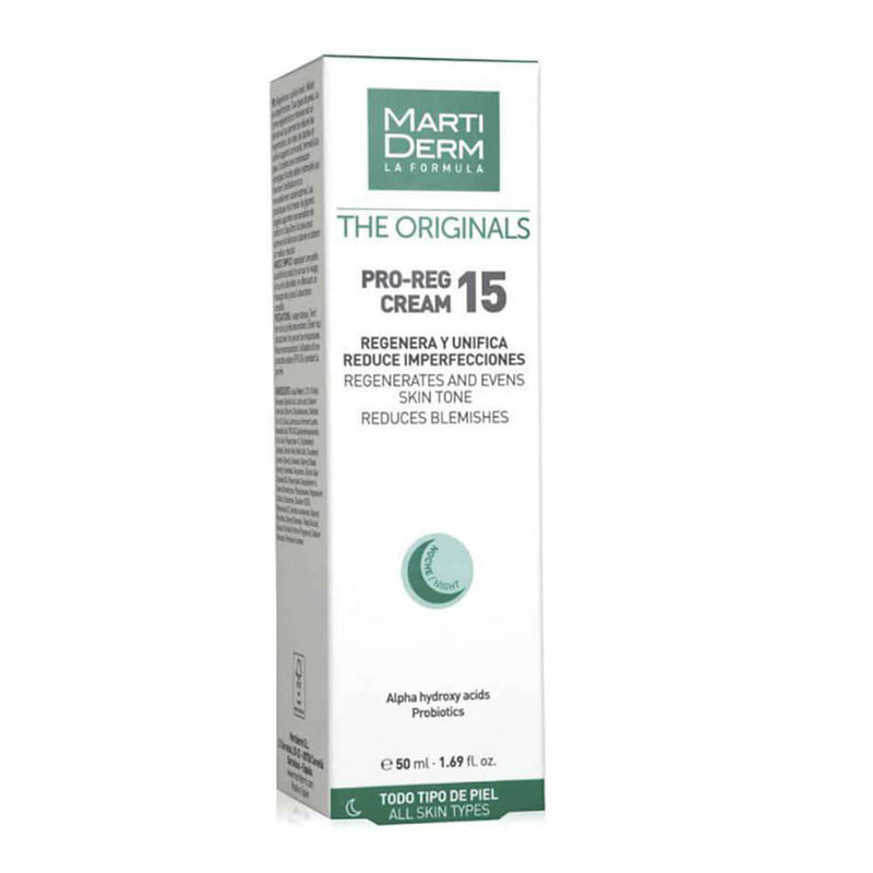 Martiderm Crema Regeneradora Forte Ácido Glicólico 15% 50 ml