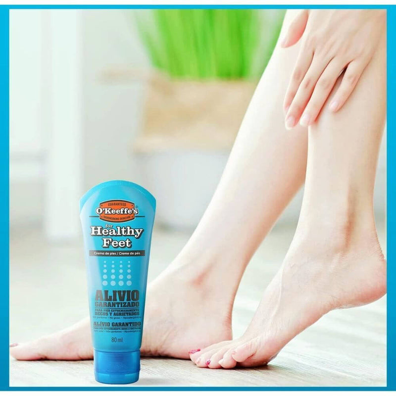 Okeeffes Healthy Feet Crema Pies Tubo 80 ml