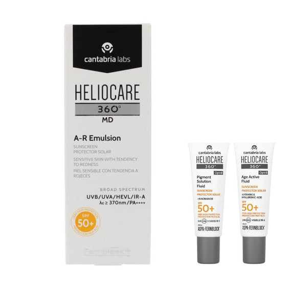 Cantabria Heliocare 360º Spf50+ Ar Emulsión 50ml + Regalo Protector Age Fluid y Pigment Fluid 3 ml