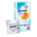 Durex Preservativos Invisible Xl 10 Unidades