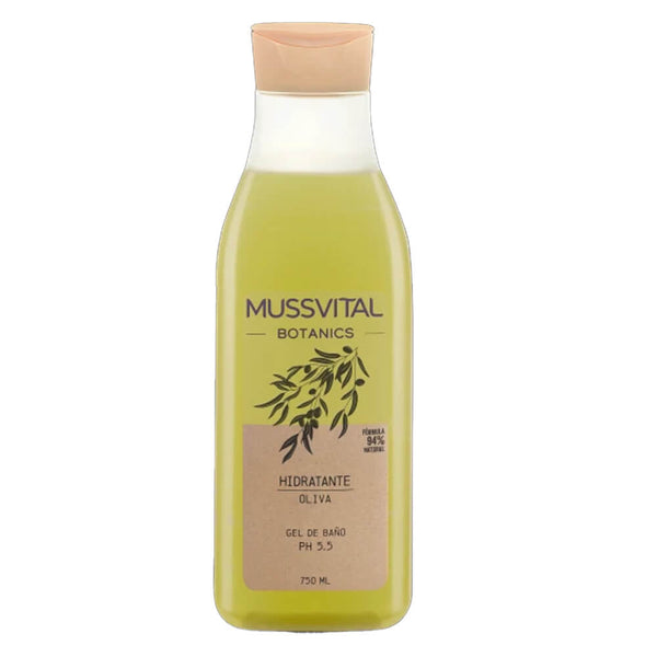 Mussvital Essentials Botanics Gel De Baño Oliva 750 ml