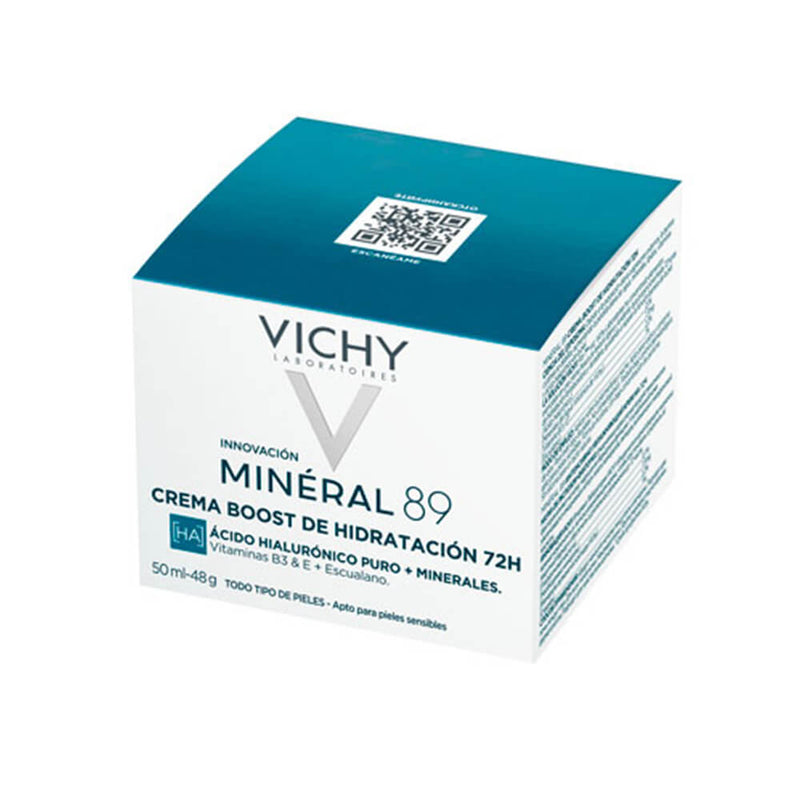 Vichy Mineral 89 Crema Boost De Hidratación Ligera 50 ml