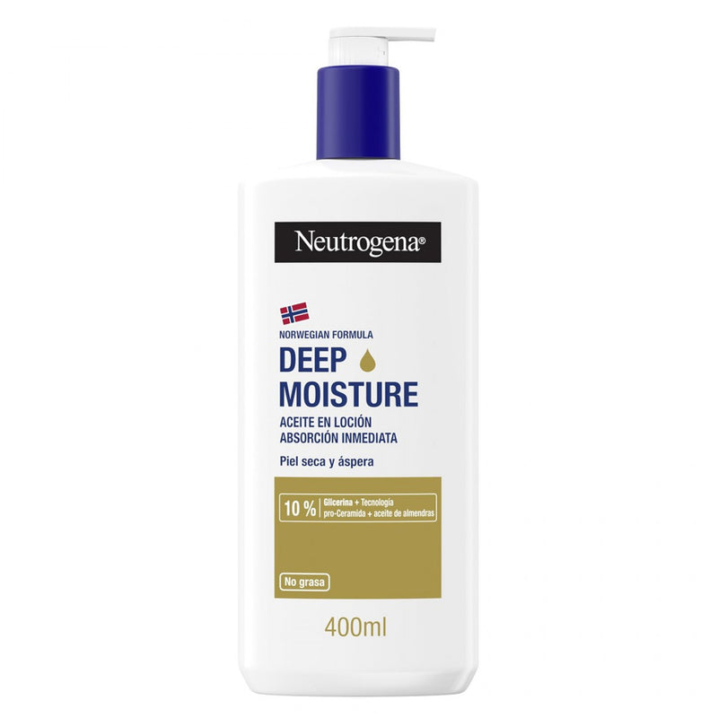 Neutrogena Hidratación Profunda Aceite En Loción 400 ml