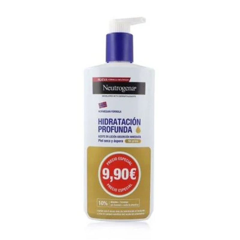 Neutrogena Hidratación Profunda Aceite En Loción 400 ml