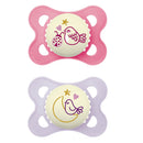 Mam Chupete Original Pure Night 2-6 M 2 Unidades Rosa