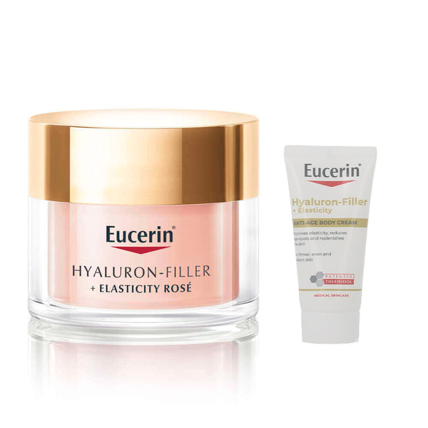 Eucerin Hyaluron-Filler Crema De Dia Rose Fps 30 1 Envase 50 ml + Regalo Eucerin Hyaluron Filler Crema 20 ml