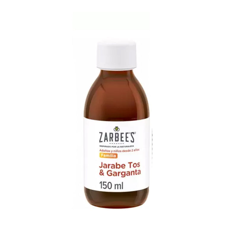 Zarbees Jarabe Familia Tos Y Garganta 1 Frasco 150 ml