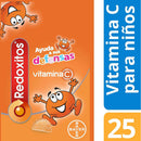 Redoxitos Extradefensas 25 Caramelos Goma Naranja Fresa Y Fruta Tropical
