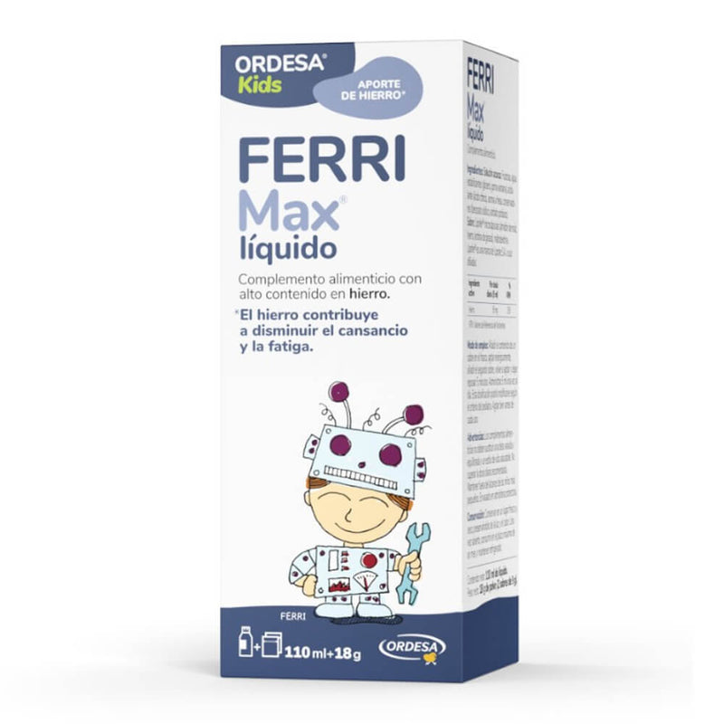 Ferrimax Kids Solución Oral 110Ml + 18g (Sobre)