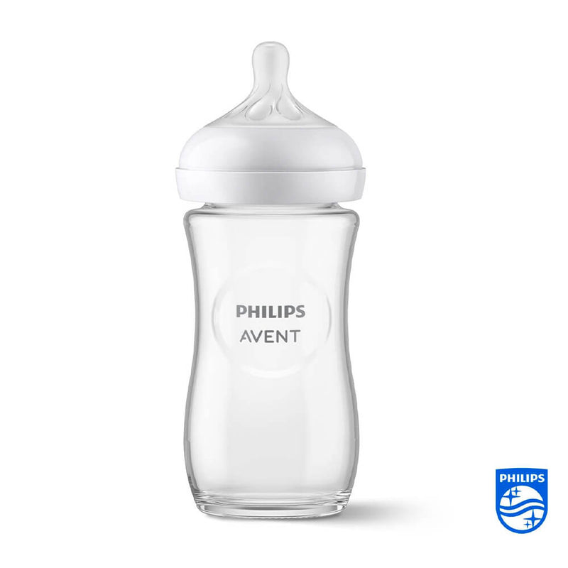 Philips Avent Biberón Natural Cristal +1 Mes 240 ml