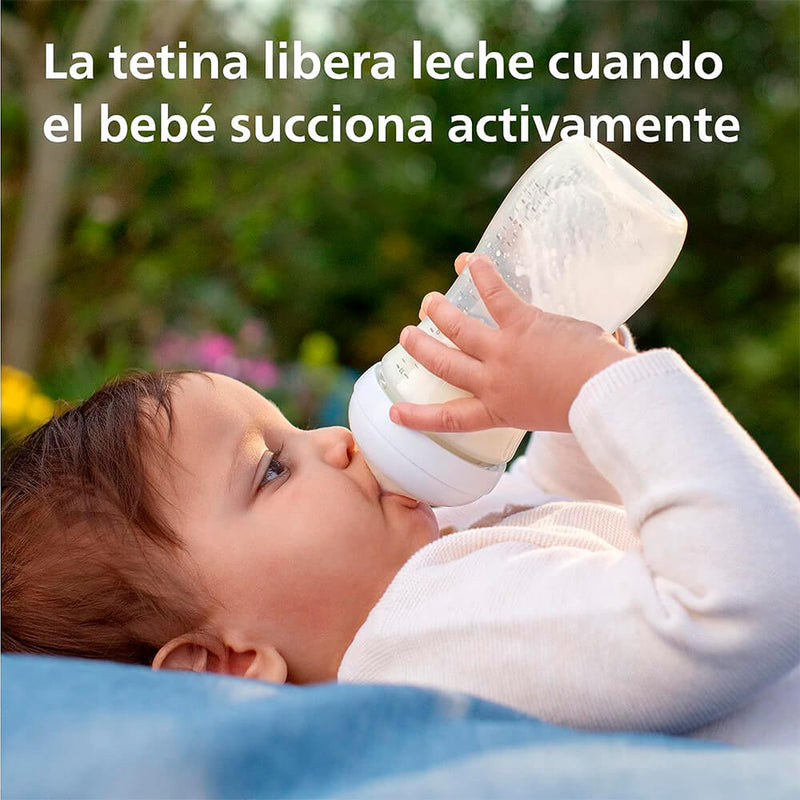 Philips Avent Biberón Natural Cristal +1 Mes 240 ml