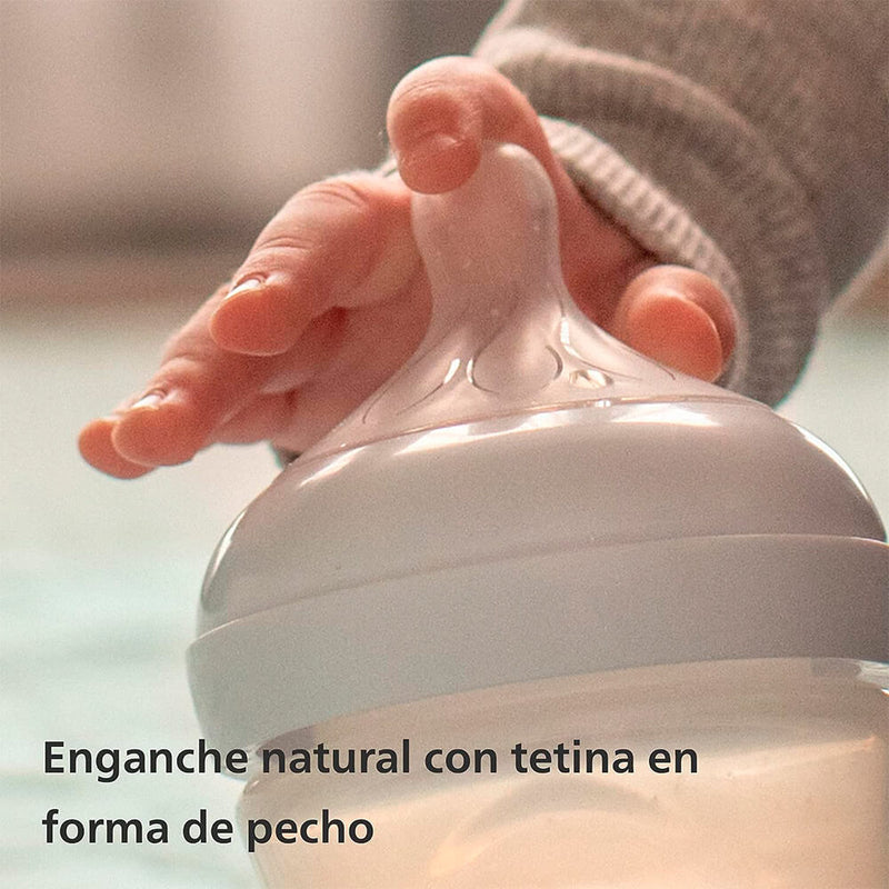 Philips Avent Biberón Natural Cristal +1 Mes 240 ml