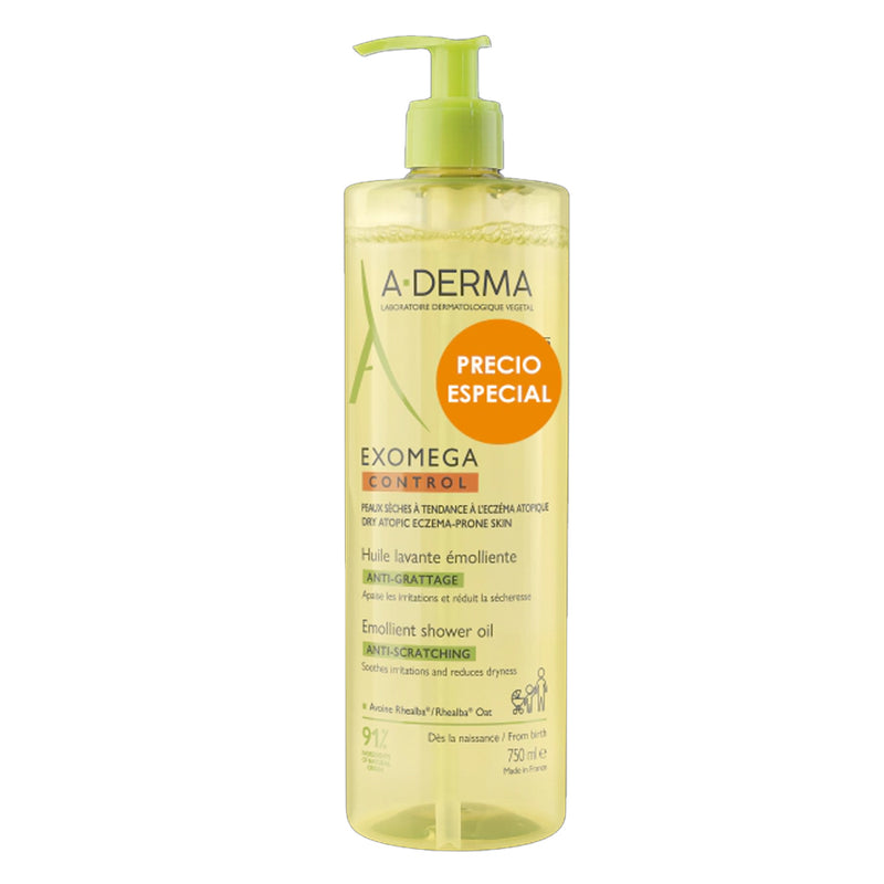 Aderma Exomega Control Aceite Limpiador  750 ml