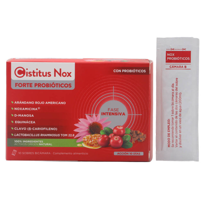 Cistitus Nox Forte Probioticos 10 Sobre Bicamara