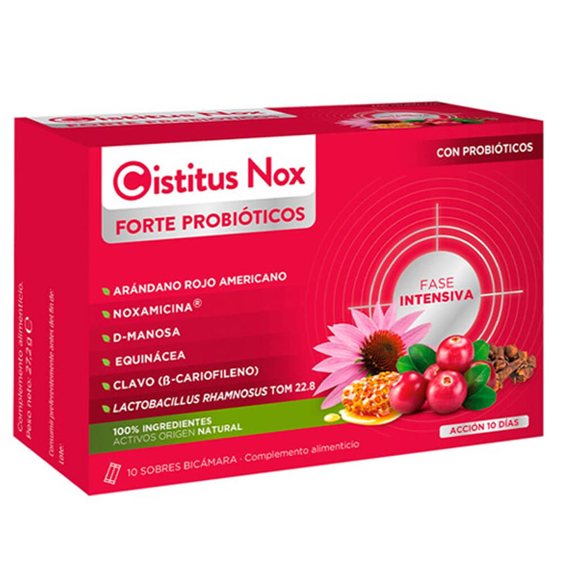 Cistitus Nox Forte Probioticos 10 Sobre Bicamara