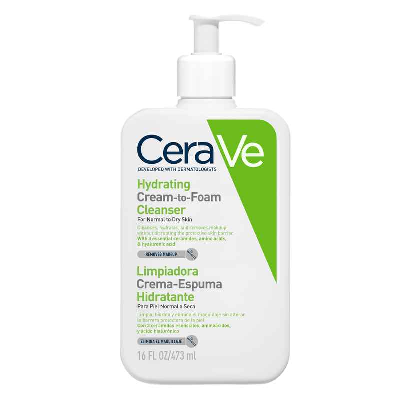 Cerave Limpiador Crema Hidratante Espumosa 473 ml