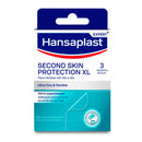 Hansaplast Second Skin Protección 3 Parches 7 Cm X 6 Cm