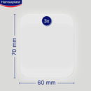 Hansaplast Second Skin Protección 3 Parches 7 Cm X 6 Cm