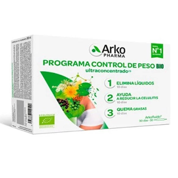 Arkofluido Programa Control De Peso 30 Ampollas