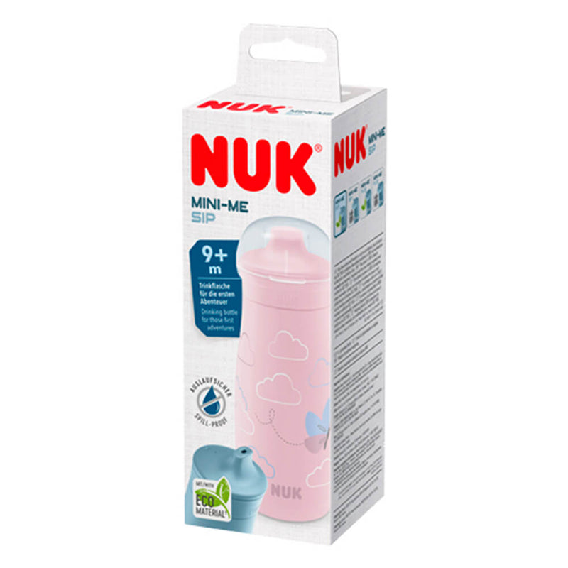 Nuk Botella Mini-Me Nubes-Mariposa +9M 300 ml