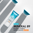 Vichy Mineral 89 Spf50+ Fluido Diario Boost Hidratación 72H 50 ml